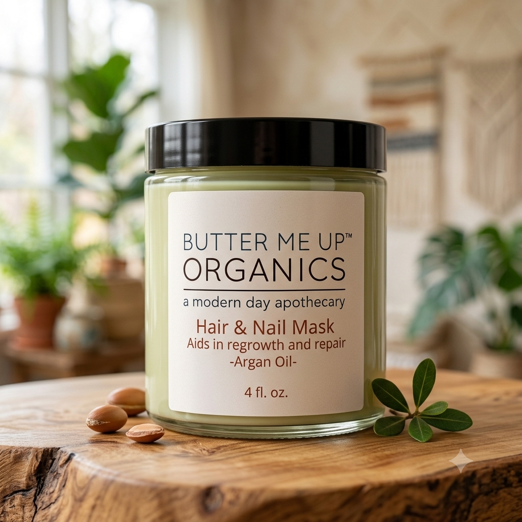 Hair & Nail Mask for long hair growth and healthy