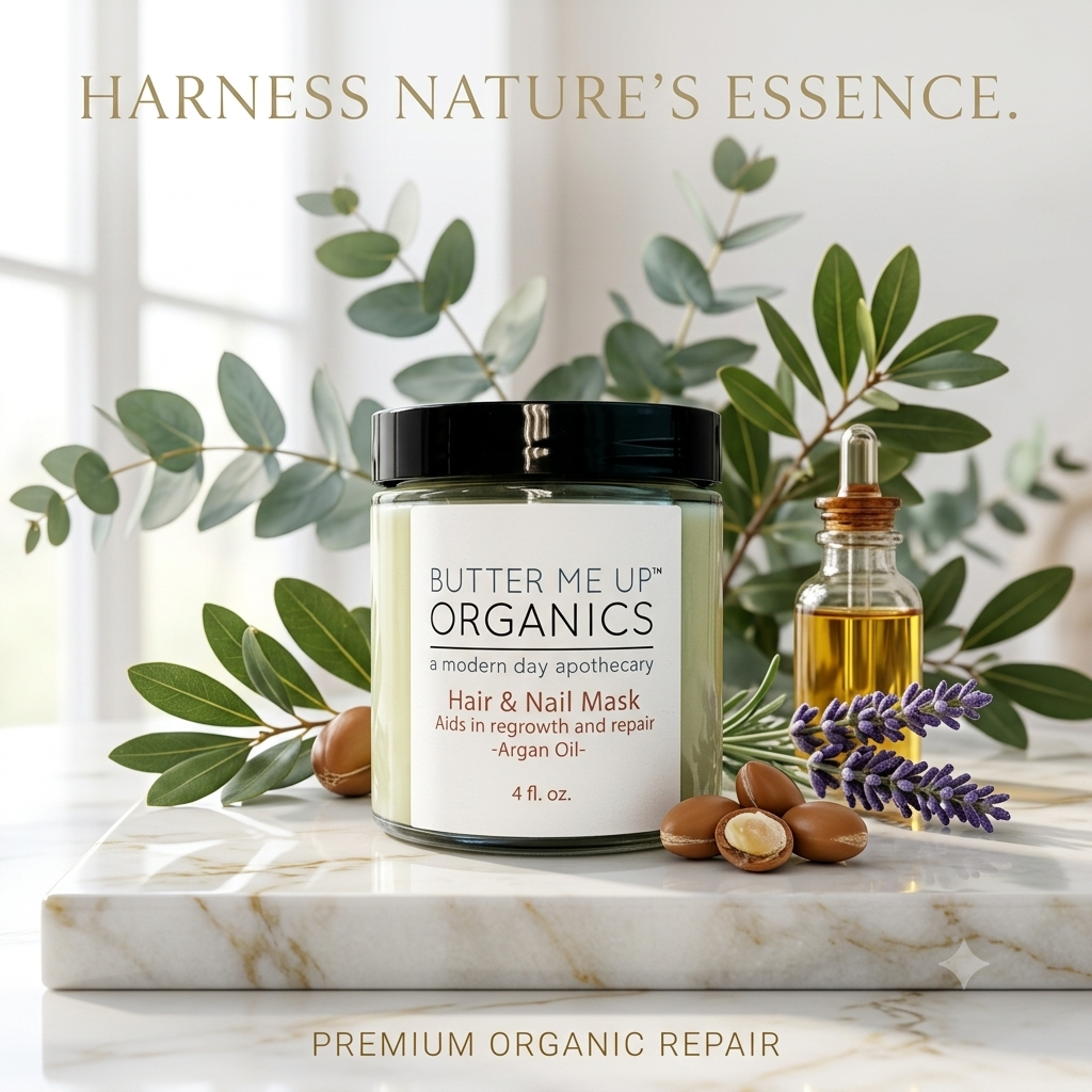 Hair & Nail Mask for long hair growth and healthy