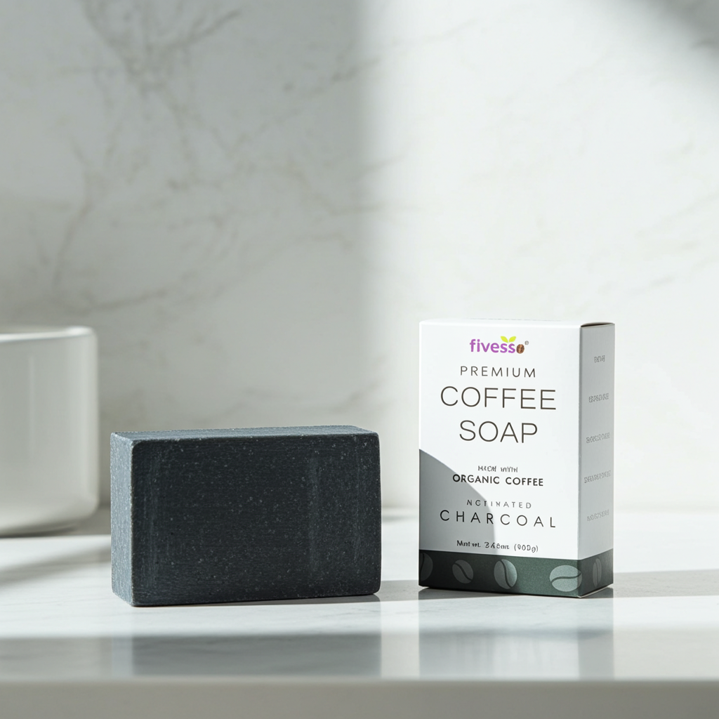 Activated Charcoal - Premium Coffee Soap Bar